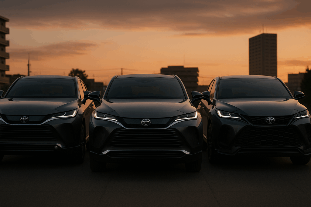 ハリアー PHEV グリル交換 画像
