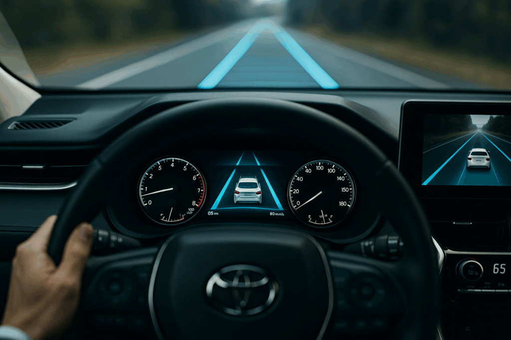 ハリアー　Toyota Safety Sense最新版　画像